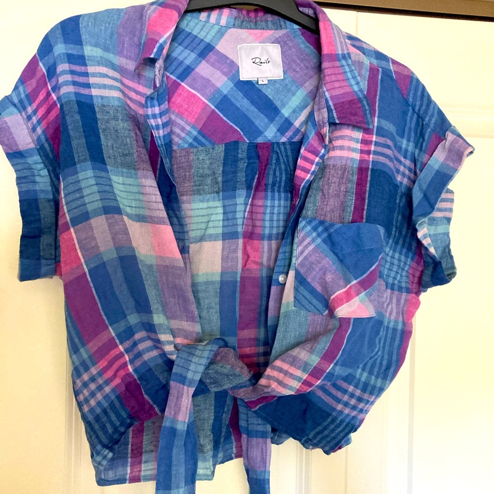 Rails short sleeve top